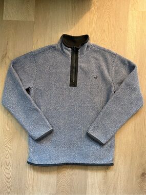 Southern Marsh Highland Alpaca Quarter Zip Pullover